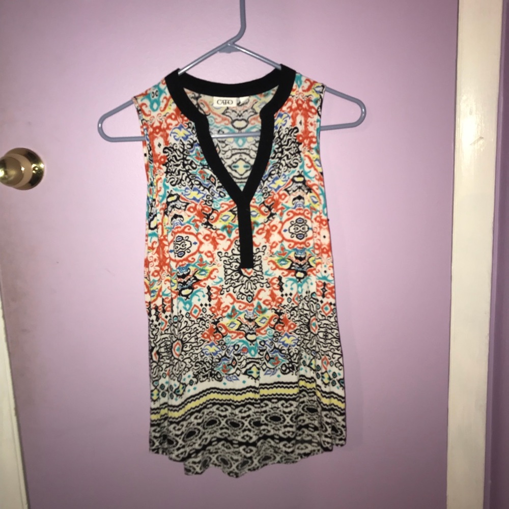 patterned Cato dress top size S